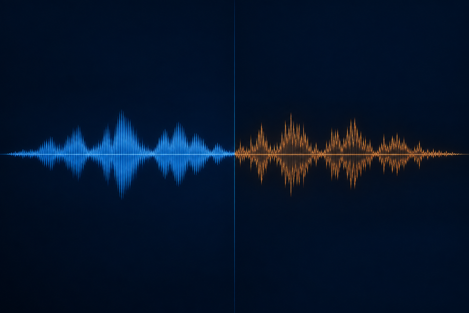 Spectrogram comparison of original vs adversarial audio